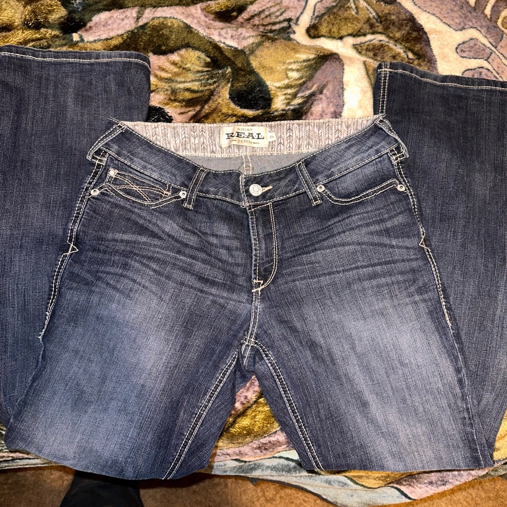Ariat Mid Rise Stretch Boot Cut Jean